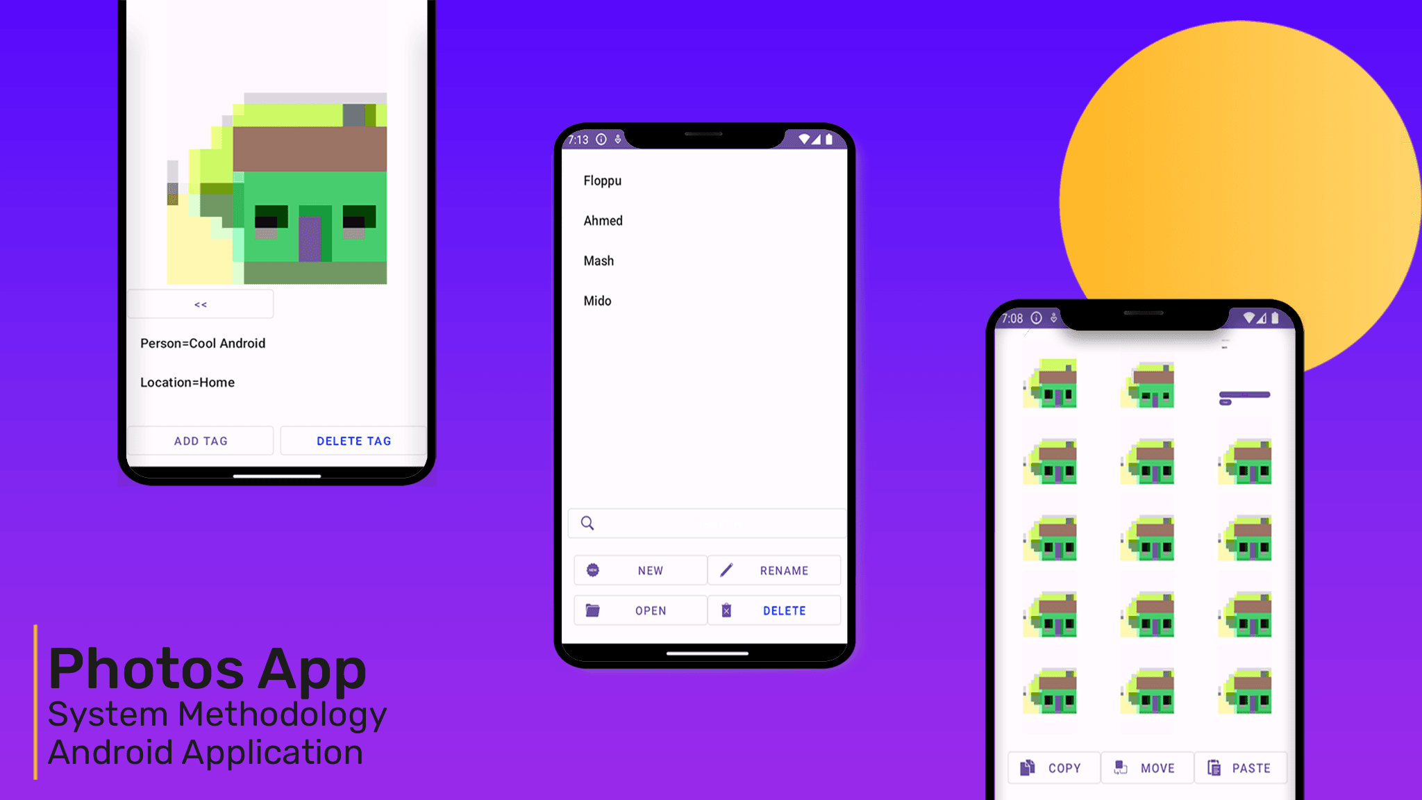 Screenshot of Photo Gallery Android App